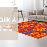 Chic Modern Textual Ornamentation(Red)