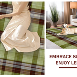 Artistic Olive and Gray Mosaic(Green)