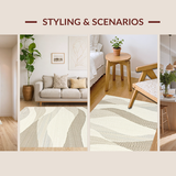 Luxurious Minimalist Curved(Beige)