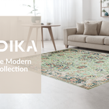 Elegant Vintage Geometric Arrangement(Ivory)