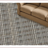 Ultra Soft Area Rug, Non Slip, Stain Resistant, Washable Area Rugs for Living Room, Bedroom, Abstract Grey Brown Living Room Vintage Rug(Gray)