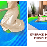 Distinctive Psychedelic Color Play(Blue)