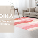 Chic Textured Blush Ombre Design(Pink)