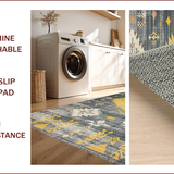 Vintage Ethnic Distressed Aesthetic(Yellow)