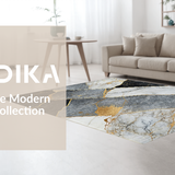 Stylish Earth Toned Linear Flow(Gray)