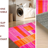 Elegant Bold Curvilinear Shapes(Pink)