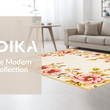 Chic Pastel Botanical Motifs(Ivory)