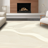 Luxurious Creamy Geometric Arrangement(Beige)