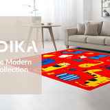 Interactive Colorful Learning Motif(Red)