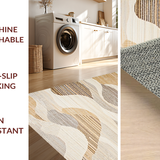 Eclectic Multi Color Scallop Motif(Beige)