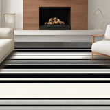Vibrant Contemporary Graphic Lines(Black)
