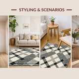 Elegant Coastal Ogee Arrangement(Beige)