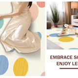 Contemporary Light Hued Patterned(White)