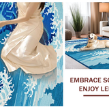 Funky Nautical Swirl Composition(Blue)