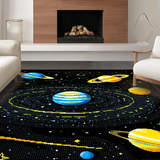 Cosmic Colorful Celestial Design(Black)