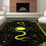 Elegant White Spot Moon Motif(Black)