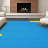 Cheerful Oval Literacy Learning Scene(Blue)