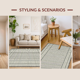 Artistic Tiled Design in Classic Colors(Gray)