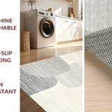 Ultra Soft Area Rug, Non Slip, Stain Resistant, Washable Area Rugs for Living Room, Bedroom, Luxurious Soft Animal Motif(Gray)