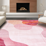 Trendy Fluid Artistic Lines(Pink)