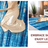 Elegant Ombre Textured Finish(Blue)