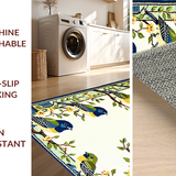 Charming Abstract Foliage and Fauna(Ivory)