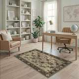 Tribal Elk Woodland Area Rug