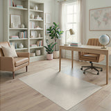 Beige Wavy Contour Abstract Area Rug