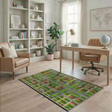 Whimsical Watermelon Neighborhood Area Rug