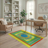 Radiant Sun Heritage Tribal Area Rug