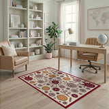 Whimsical Cookies Candy Swirls Area Rug