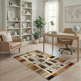 Charming Woodland Bears Cross-Stitch Rug