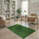 Lush Green Faux Turf Area Rug
