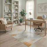 Abstract Cloudscape Area Rug in Soft Neutrals
