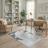 Dreamy Night Sky Moon Stars Kids Rug