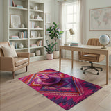 Vibrant Multi-Color Southwestern Area Rug