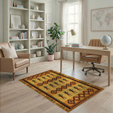 Southwestern Flute Players Area Rug