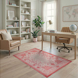 Pink Blush Pink Persian Area Rug