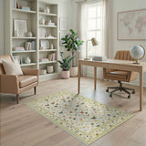 Vintage Butterfly Garden Area Rug