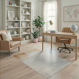 Faded Beige Heritage Tribal Area Rug
