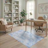 Foamy Cloud Light Blue Area Rug
