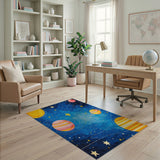Cosmic Kids Space Adventure Area Rug