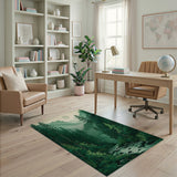 Serene Forest Valley River Area Rug