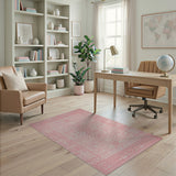 Heritage Tribal Blush Pink Heritage Tribal Area Rug