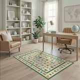 Kids ABC Alphabet Animal Area Rug