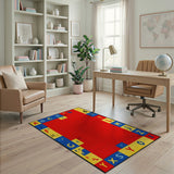 Colorful ABC Alphabet Kids Learning Rug