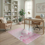 Princess Pink Castle Area Rug