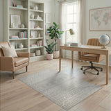 Heritage Tribal Grey Heritage Tribal Geometric Rug