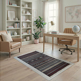 Heritage Tribal Geometric Woven Kilim Rug