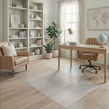 Beige Gradient Striped Area Rug